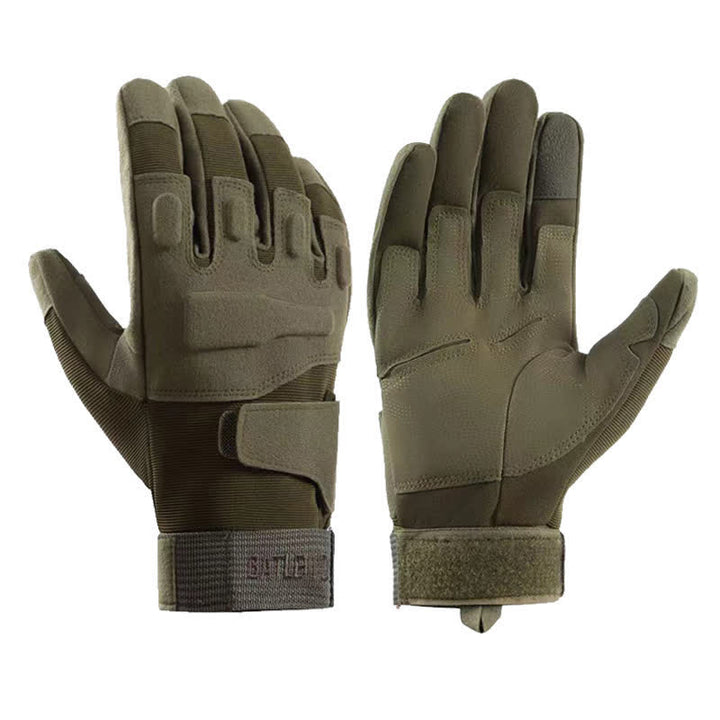 Guantes tácticos con nudillos duros, antideslizantes, gruesos e indestructibles