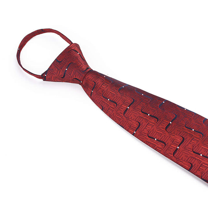 Corbata con cremallera y diseño de galaxia distante para hombre.
