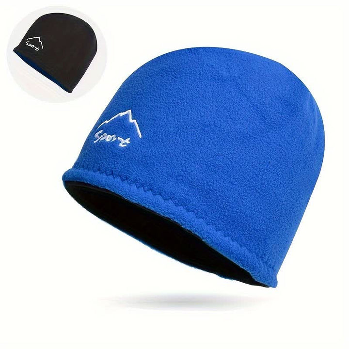 Gorro polar reversible, cálido y resistente al viento