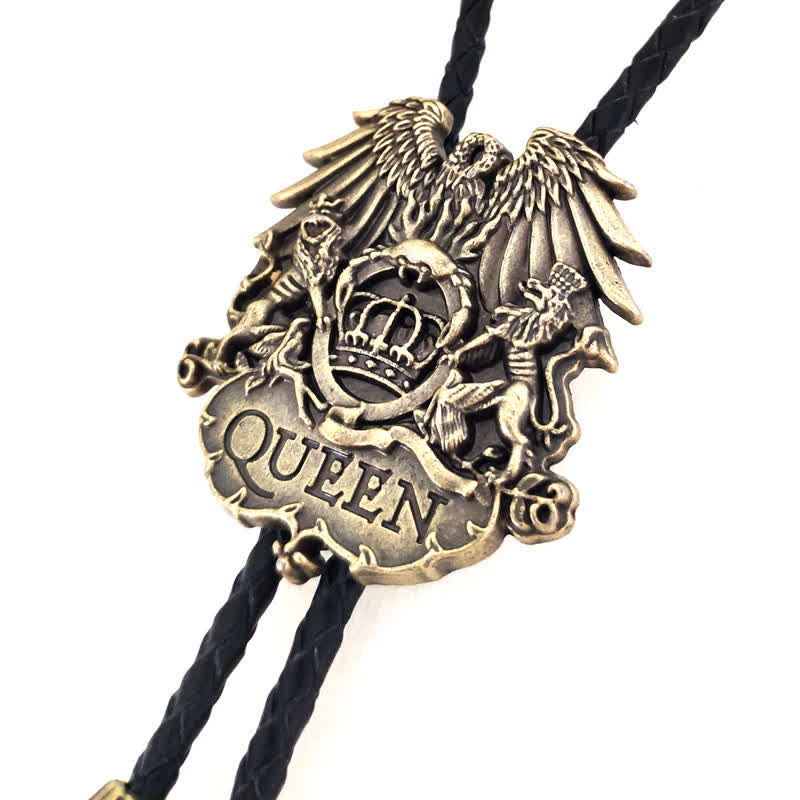 Corbata de bolo con accesorios de la reina Crown Double Eagle