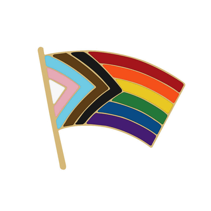 Broche con la bandera del arcoíris que muestra tu orgullo, 3 piezas