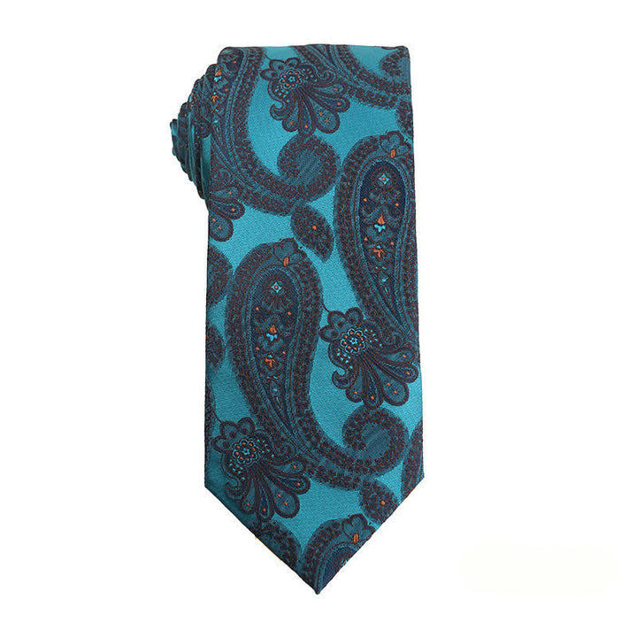 Corbata de negocios para hombre de la serie Lake Blue 