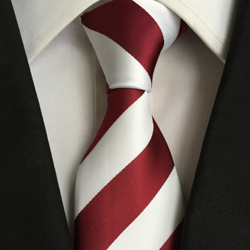 Corbata de rayas Peppy Block para hombre