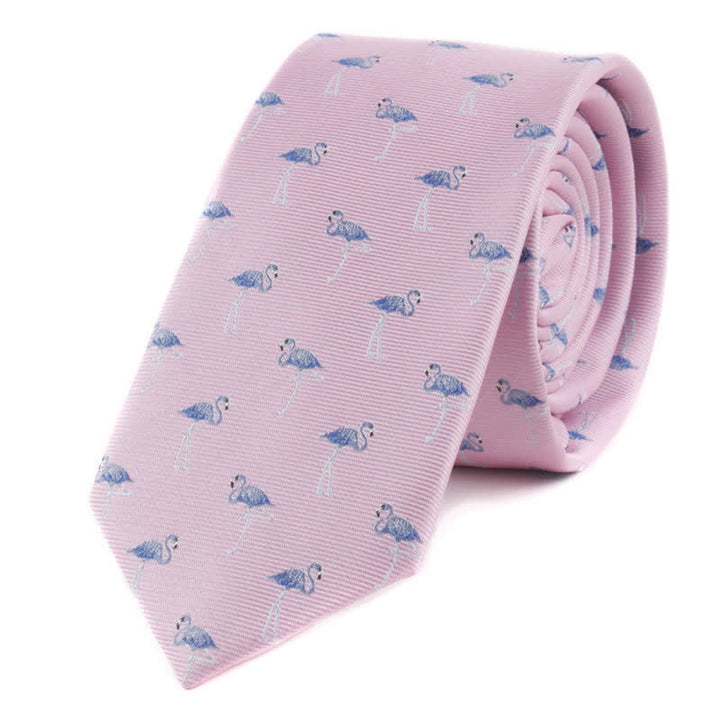 Corbata para hombre con motivos de póquer y animales.
