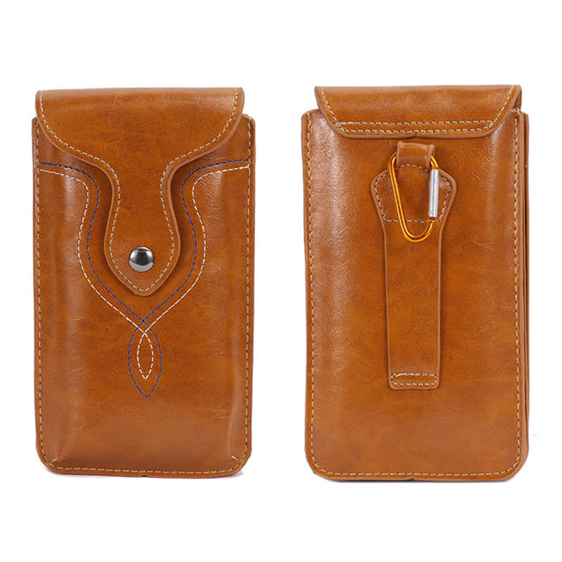Funda para teléfono con clip para cinturón para colgar en posición vertical