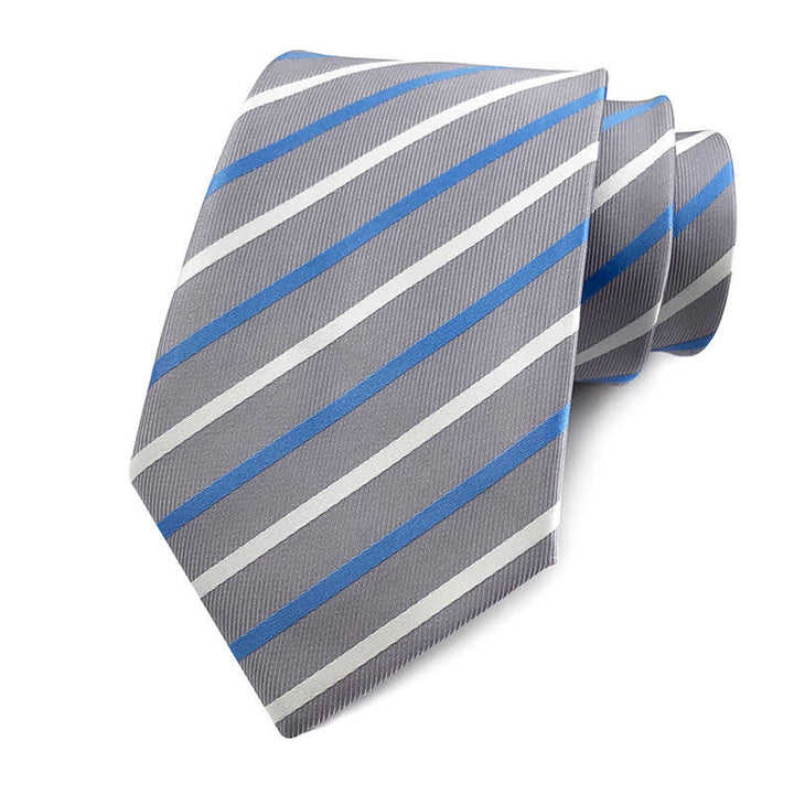 Corbata de oficina tradicional de rayas de Repp para hombre