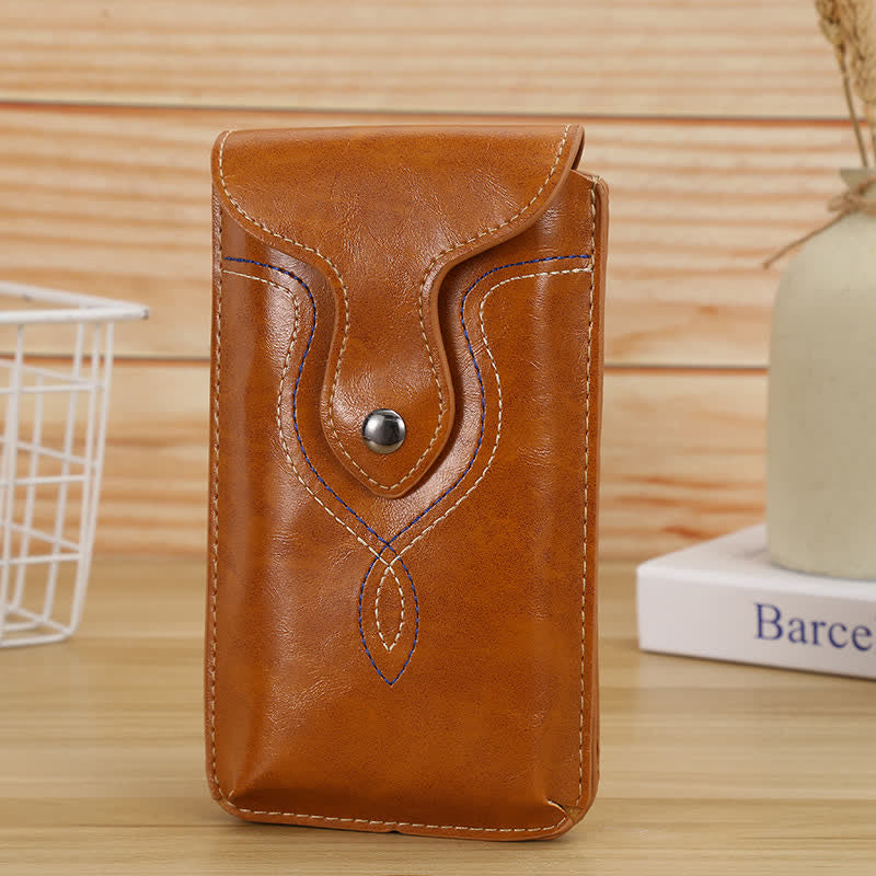 Funda para teléfono con clip para cinturón para colgar en posición vertical