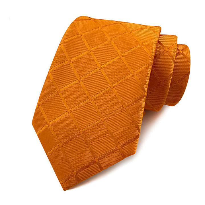 Traje de esmoquin ajustado para hombre con corbata a cuadros