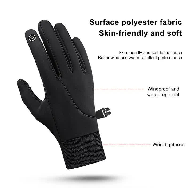 Guantes tácticos extensibles con pantalla táctil para montar en invierno
