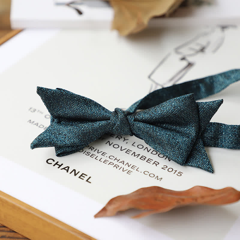 Pajarita de estilo estrecho con personalidad para hombre