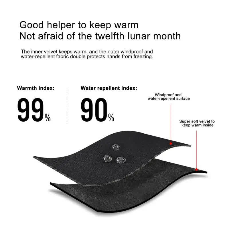Guantes tácticos extensibles con pantalla táctil para montar en invierno