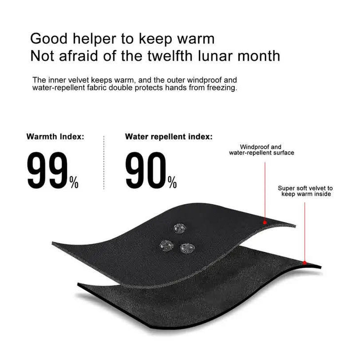 Guantes tácticos extensibles con pantalla táctil para montar en invierno