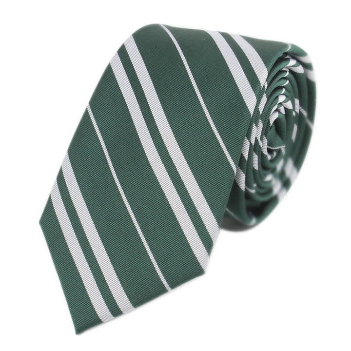 Corbata de rayas para cosplay de Halloween de la escuela de magos para hombres