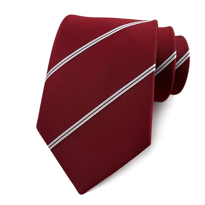 Corbata de oficina tradicional de rayas de Repp para hombre