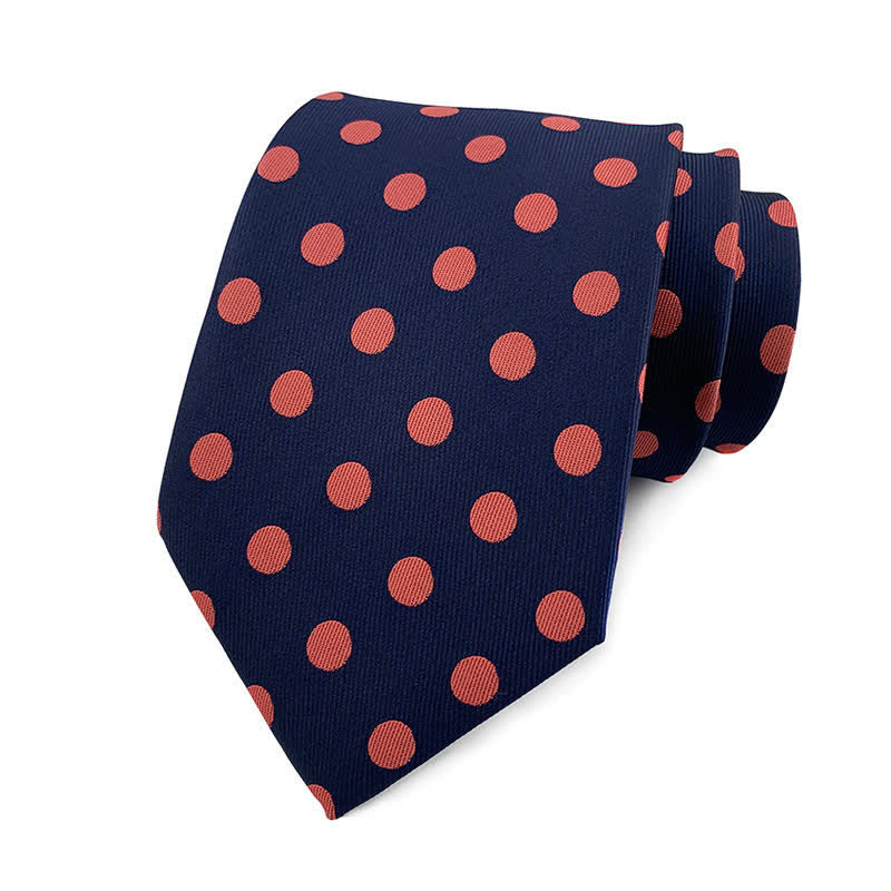 Corbata de lunares para hombre