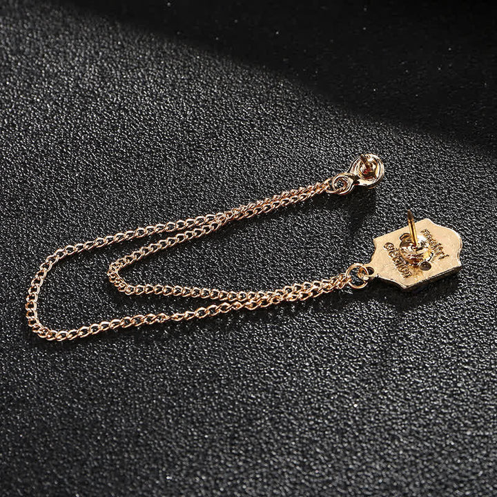 Broche de tela con personalidad británica para hombre