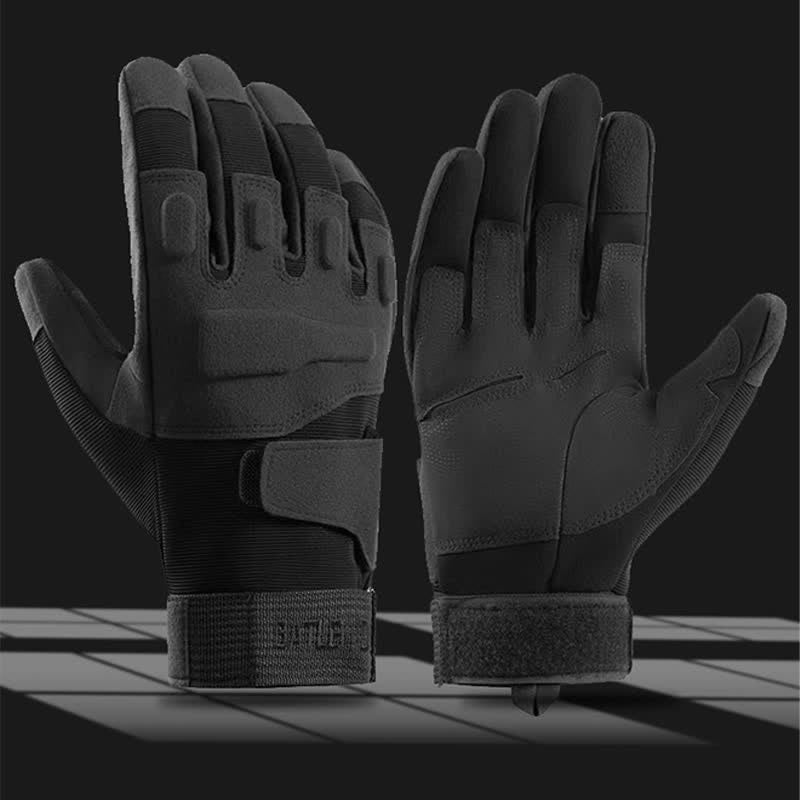 Guantes tácticos con nudillos duros, antideslizantes, gruesos e indestructibles