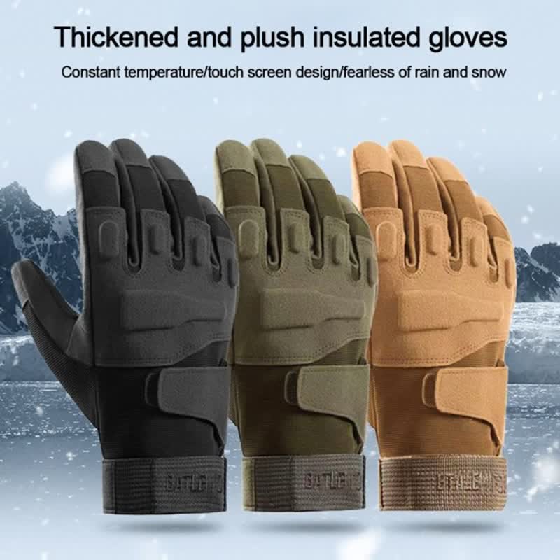 Guantes tácticos con nudillos duros, antideslizantes, gruesos e indestructibles