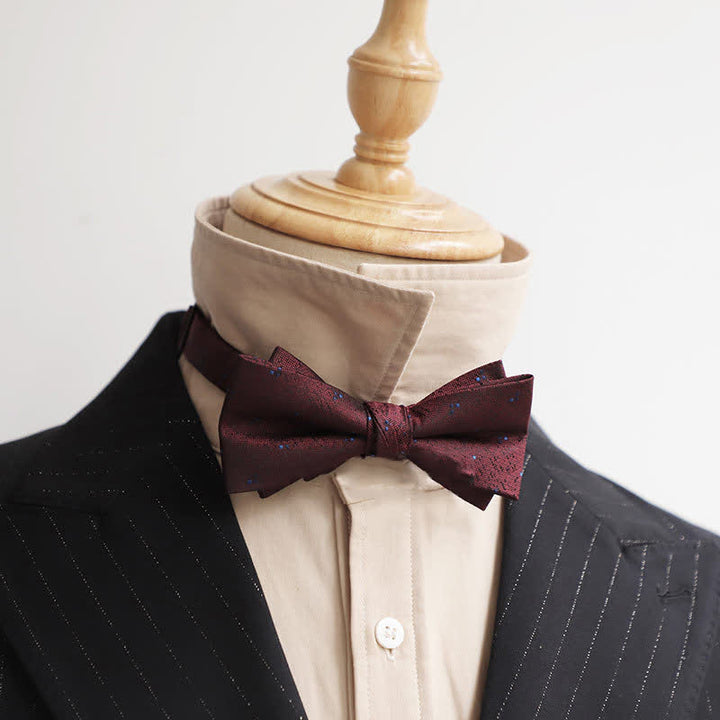 Pajarita de caballero de la serie Burgundy para hombre