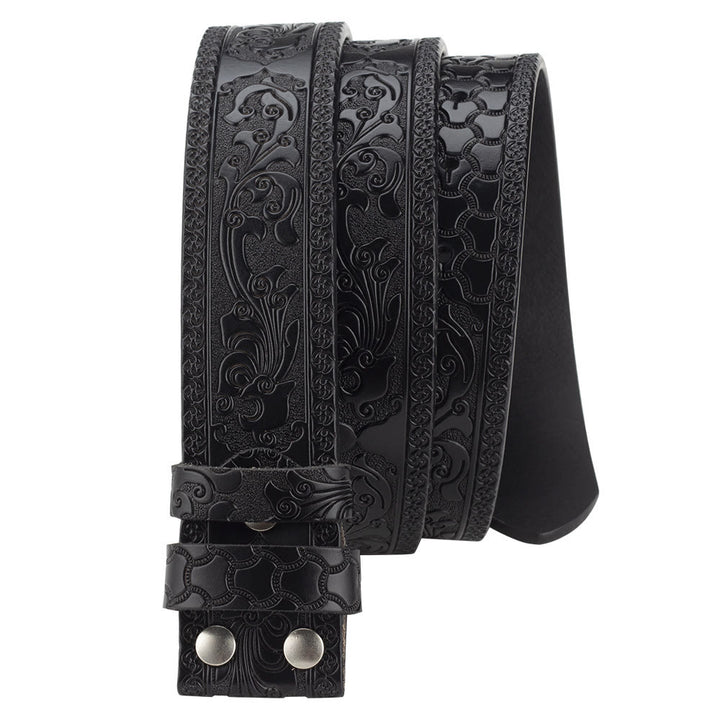 Cinturón de cuero con hebilla de vaquero con bandera estadounidense para hombre, hecho a mano
