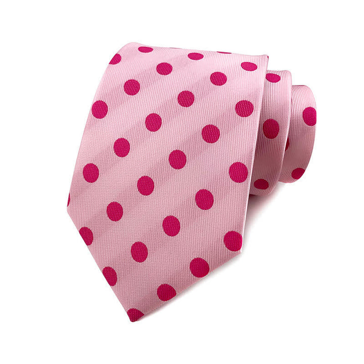 Corbata de lunares para hombre