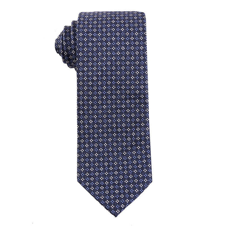 Corbata de mezclilla azul elegante para hombre