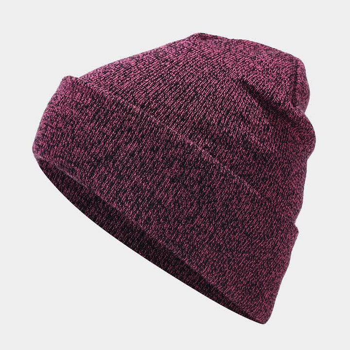 Conjunto de 3 piezas de gorro, bufanda y guantes unisex holgados y cálidos