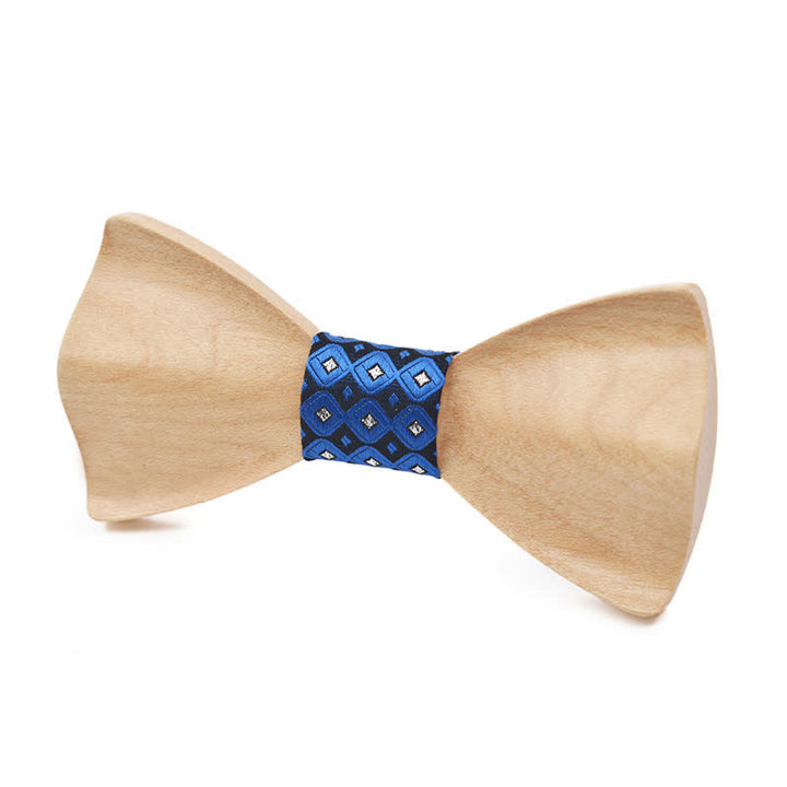 Pajarita clásica de madera de arce para hombre
