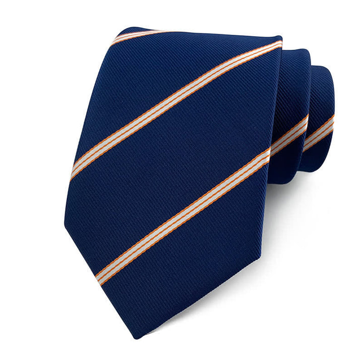 Corbata de oficina tradicional de rayas de Repp para hombre