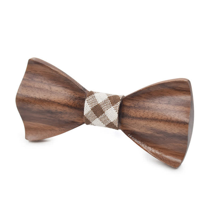Pajarita clásica de madera de arce para hombre
