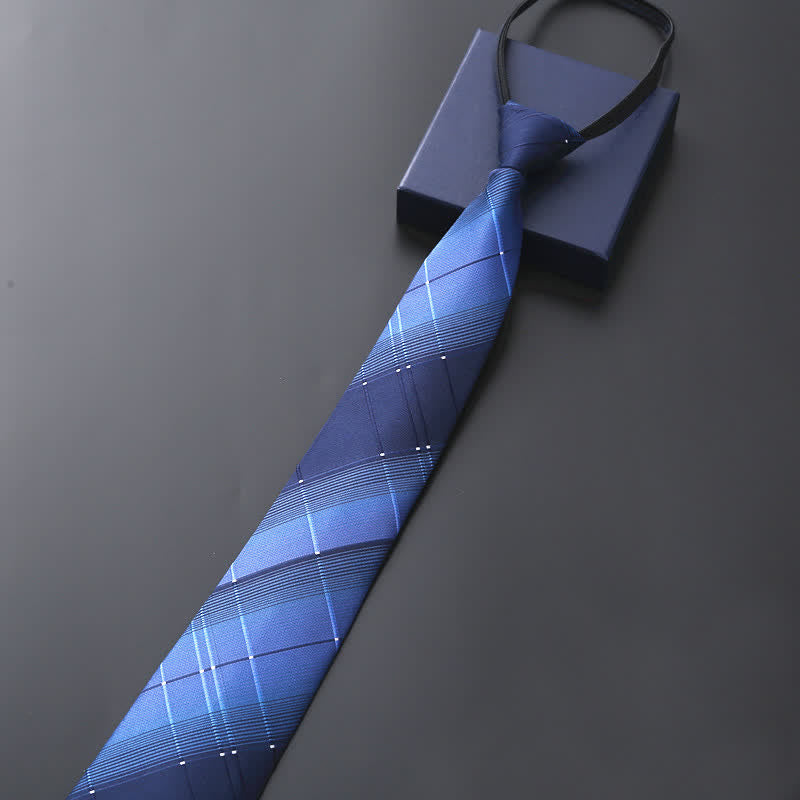 Corbata de boda con cremallera oficial para hombre