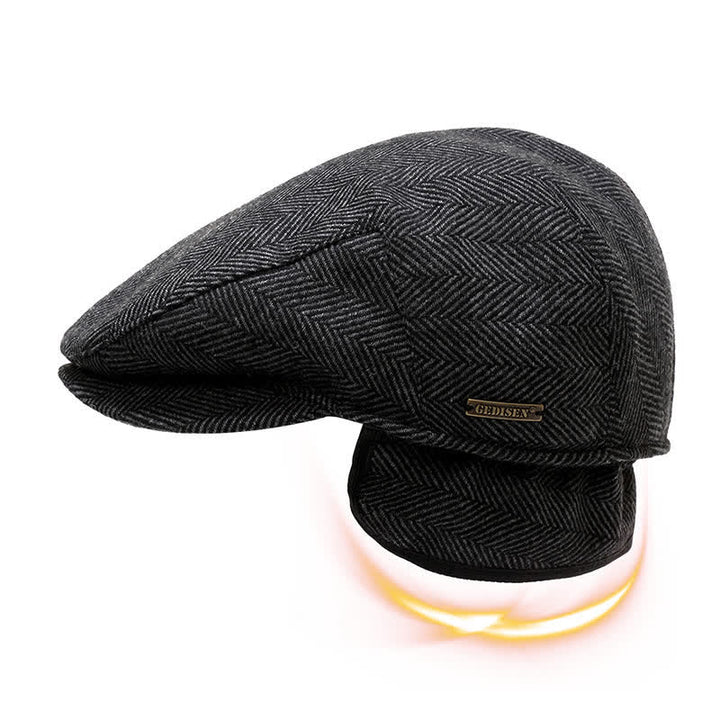 Boina con orejeras y gorra plana Sport Ivy