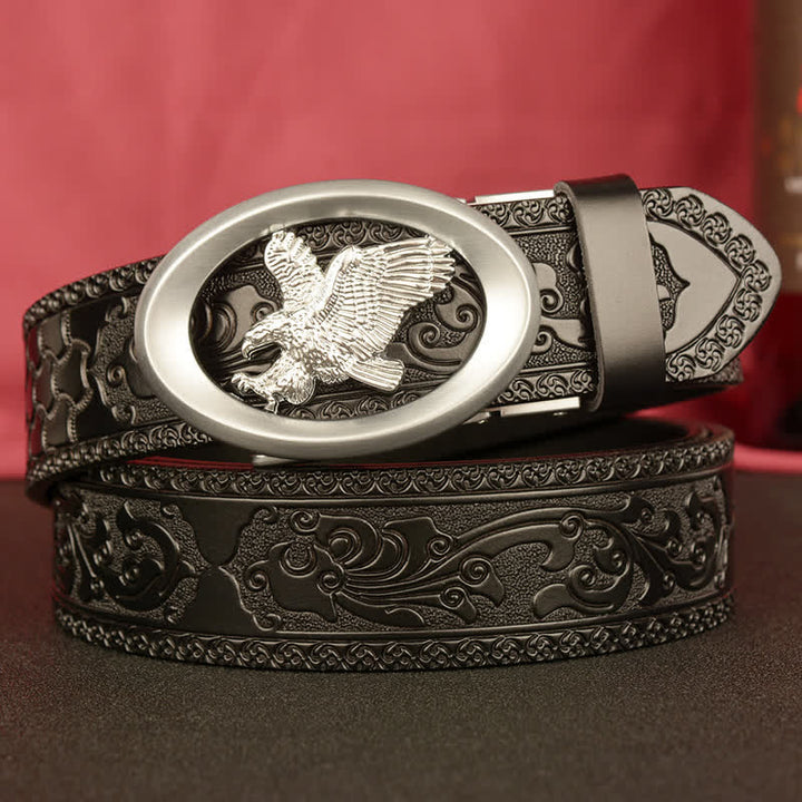 Cinturón de piel de Tercel Majesty Soaring para hombre
