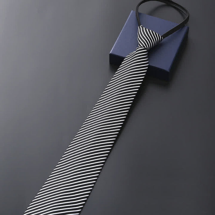 Corbata de boda con cremallera oficial para hombre