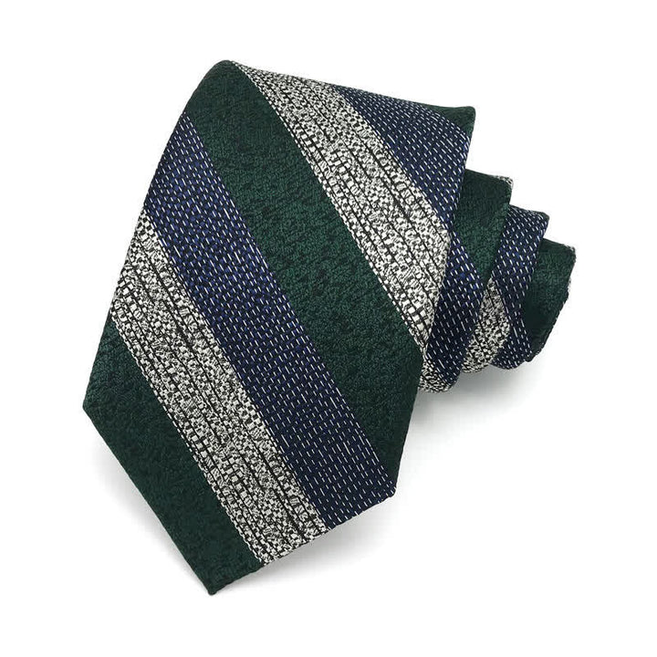 Corbata ancha de rayas Múltiples para hombre