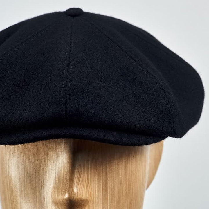 Boina octogonal negra de Peaky Blinders