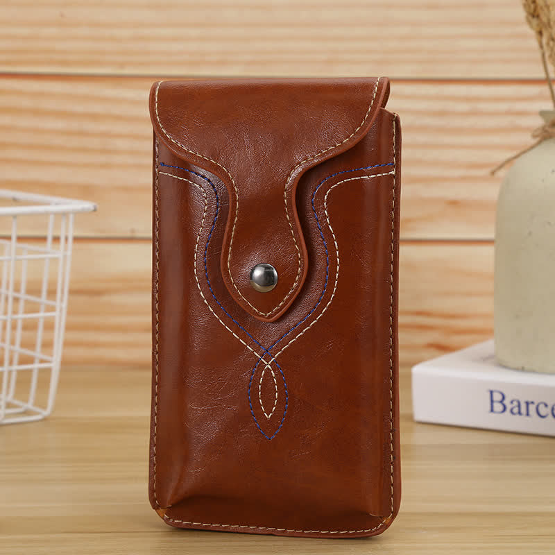 Funda para teléfono con clip para cinturón para colgar en posición vertical