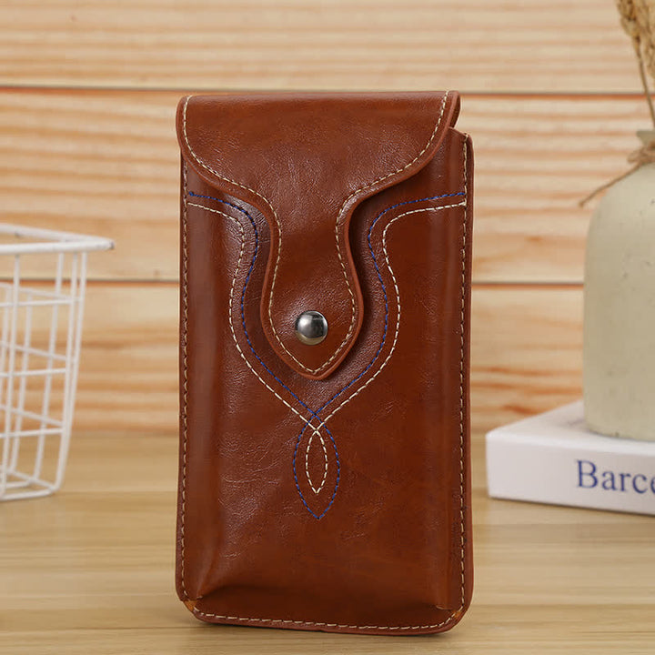 Funda para teléfono con clip para cinturón para colgar en posición vertical