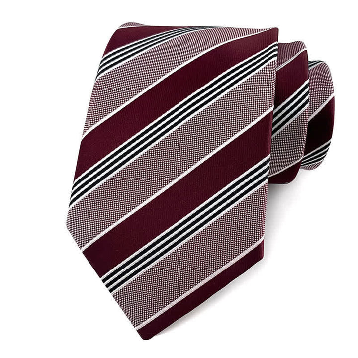 Corbata de oficina tradicional de rayas de Repp para hombre