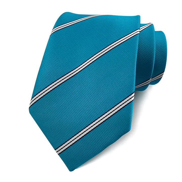 Corbata de oficina tradicional de rayas de Repp para hombre