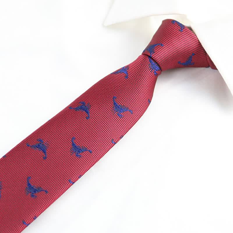 Corbata para hombre con motivos divertidos de animales