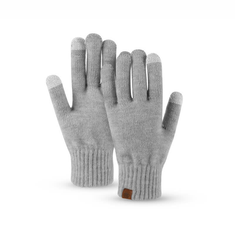 Conjunto de 3 guantes y bufanda unisex cálidos