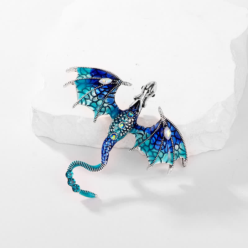 Broche unisex de dragón volador Legand