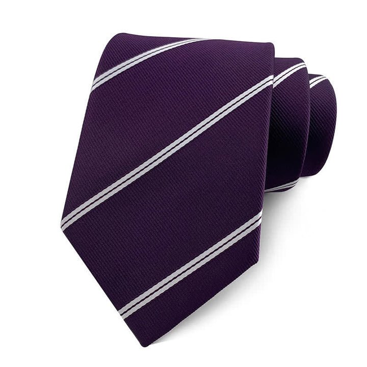 Corbata de oficina tradicional de rayas de Repp para hombre