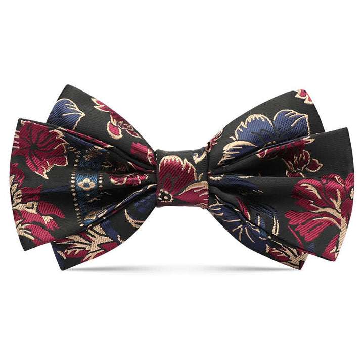 Pajarita con estampado floral de cerezo y lirios de Harmony para hombre