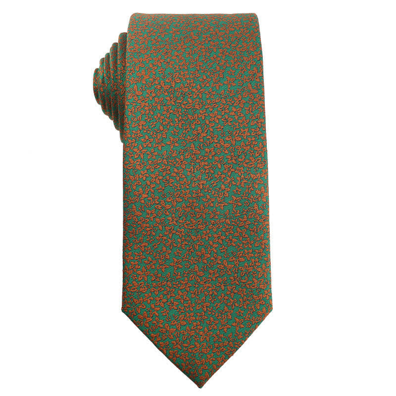 Corbata para hombre de la serie Fresh Green & Yellow