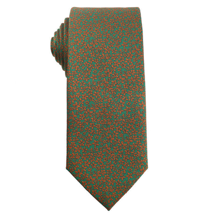 Corbata para hombre de la serie Fresh Green & Yellow