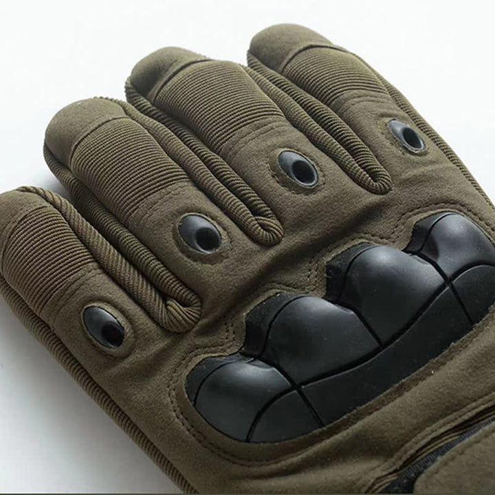 Guantes tácticos protectores térmicos de invierno para todos los dedos