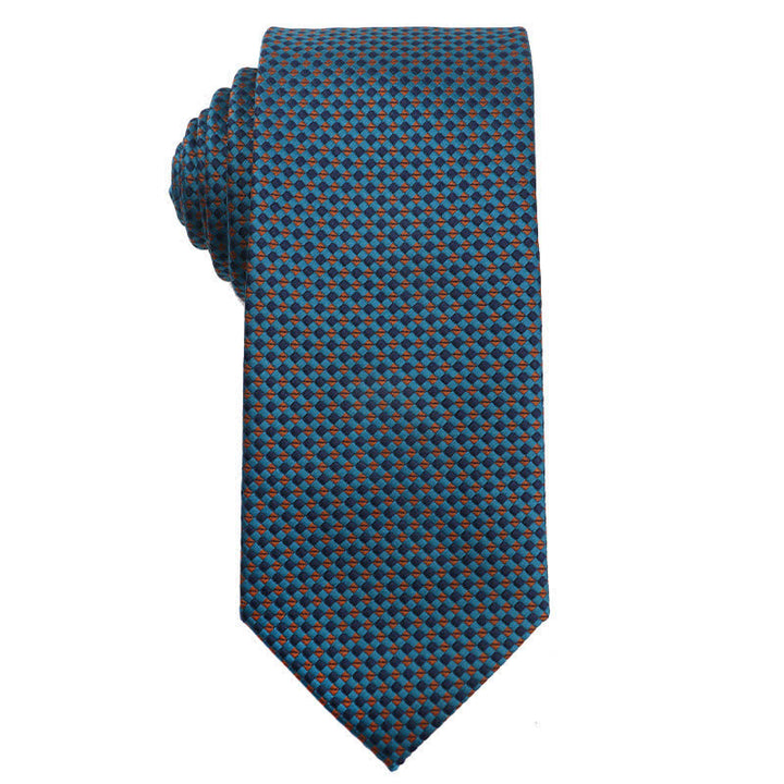 Corbata para hombre de la serie Artsy Jasper Turquoise