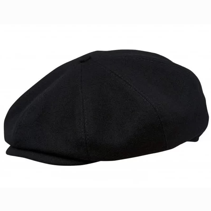 Boina octogonal negra de Peaky Blinders
